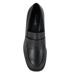Baretraps Flats & Loafers-Accord Penny Loafer Black
