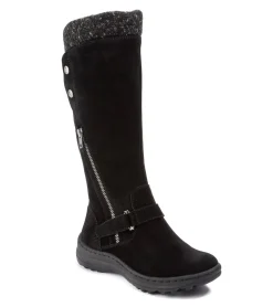 Baretraps Cold Weather Boots-Adele Cold Weather Tall Boot Black