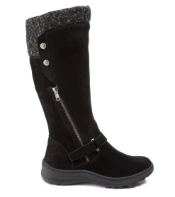 Baretraps Cold Weather Boots-Adele Cold Weather Tall Boot Black