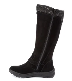 Baretraps Cold Weather Boots-Adele Cold Weather Tall Boot Black