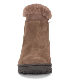 Baretraps Cold Weather Boots-Aidan Cold Weather Bootie MushroomSuede