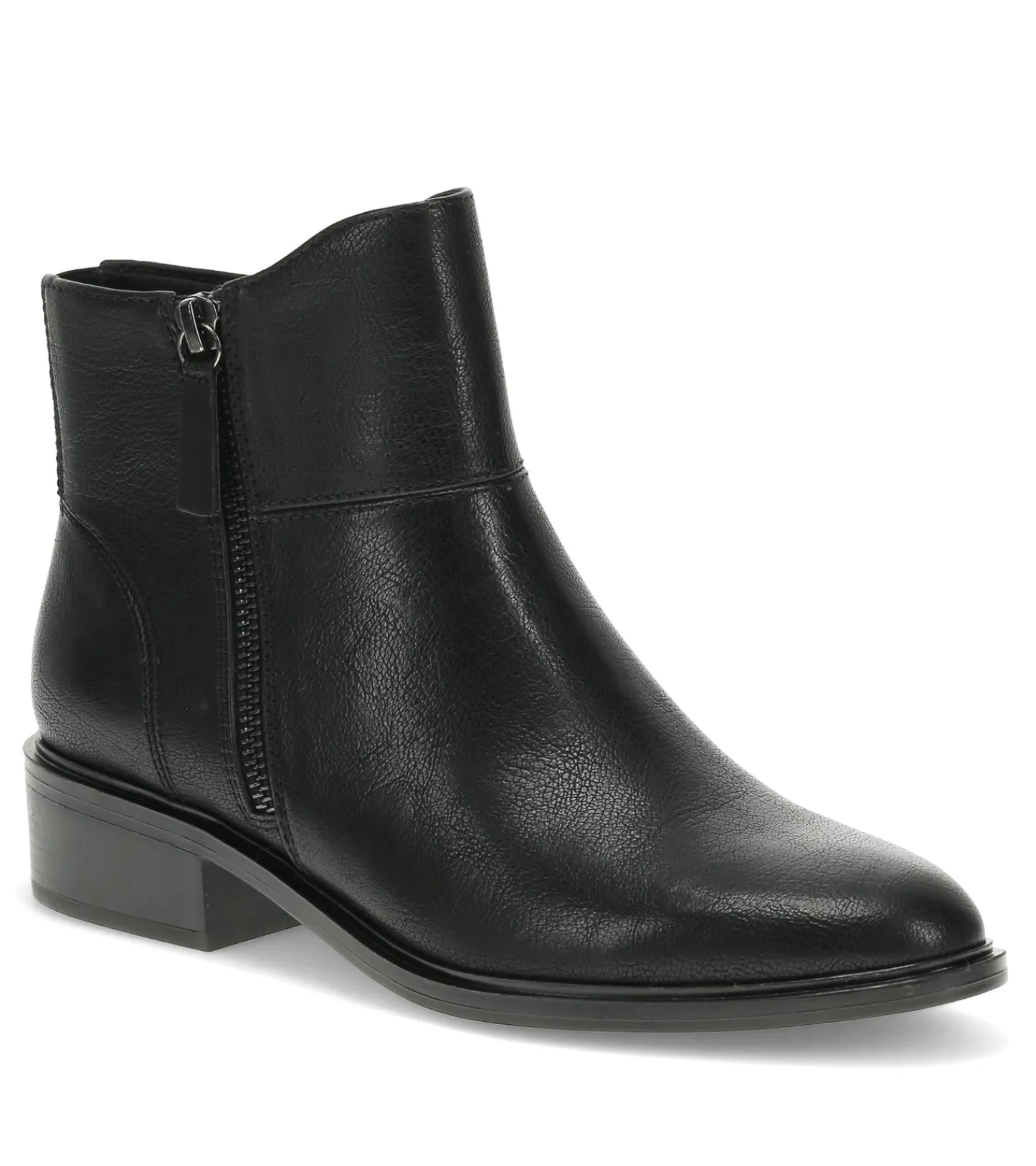 Baretraps Booties-Alona Block Heel Bootie Black