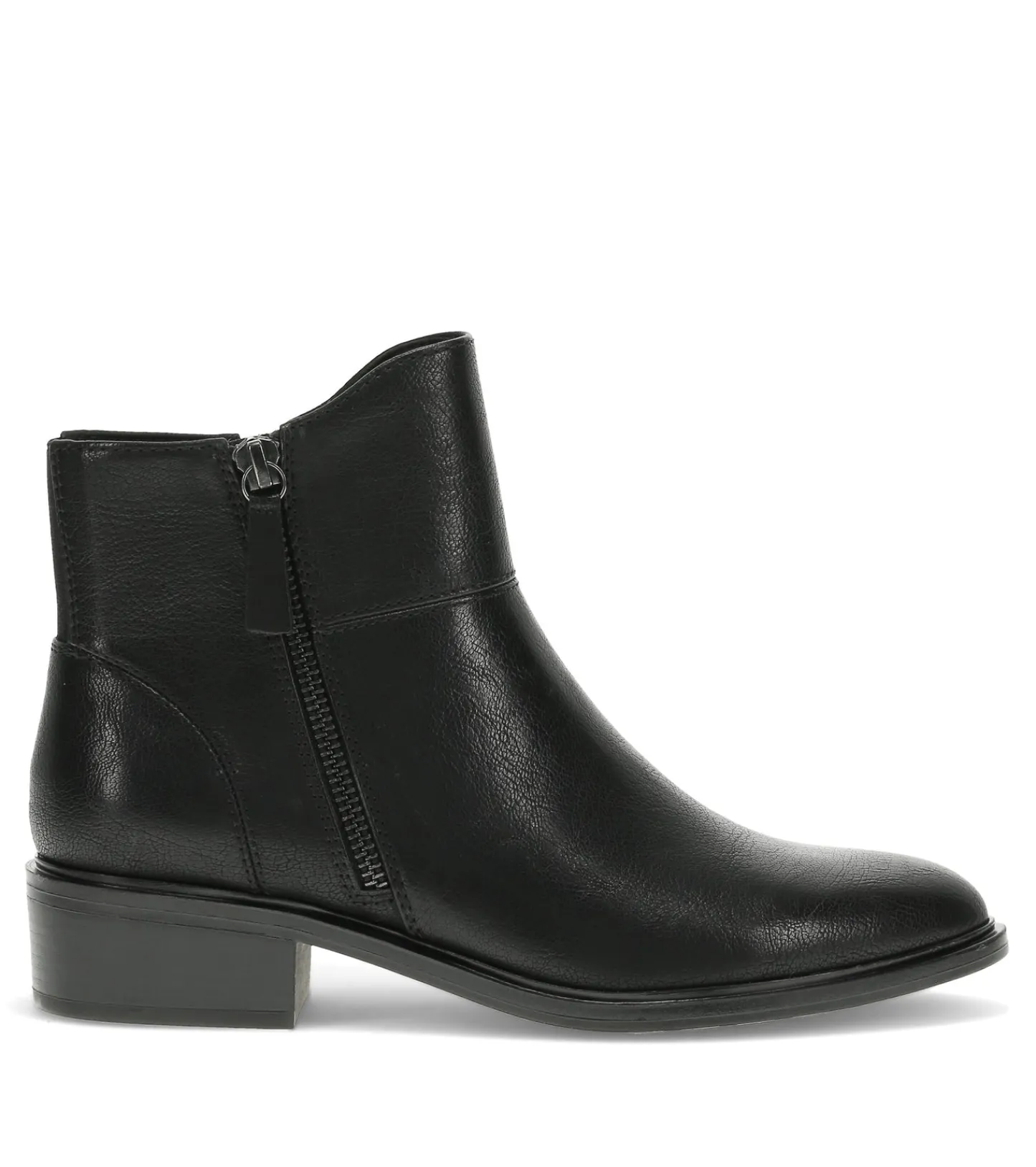 Baretraps Booties-Alona Block Heel Bootie Black