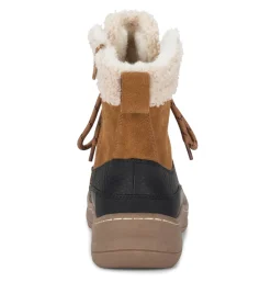 Baretraps Cold Weather Boots-Alta Cold Weather Bootie Cognac/BlackSuede