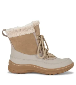 Baretraps Cold Weather Boots-Alta Cold Weather Bootie Khaki/StoneSuede