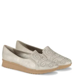 Baretraps Flats & Loafers-Amry Slip On Loafer Champagne