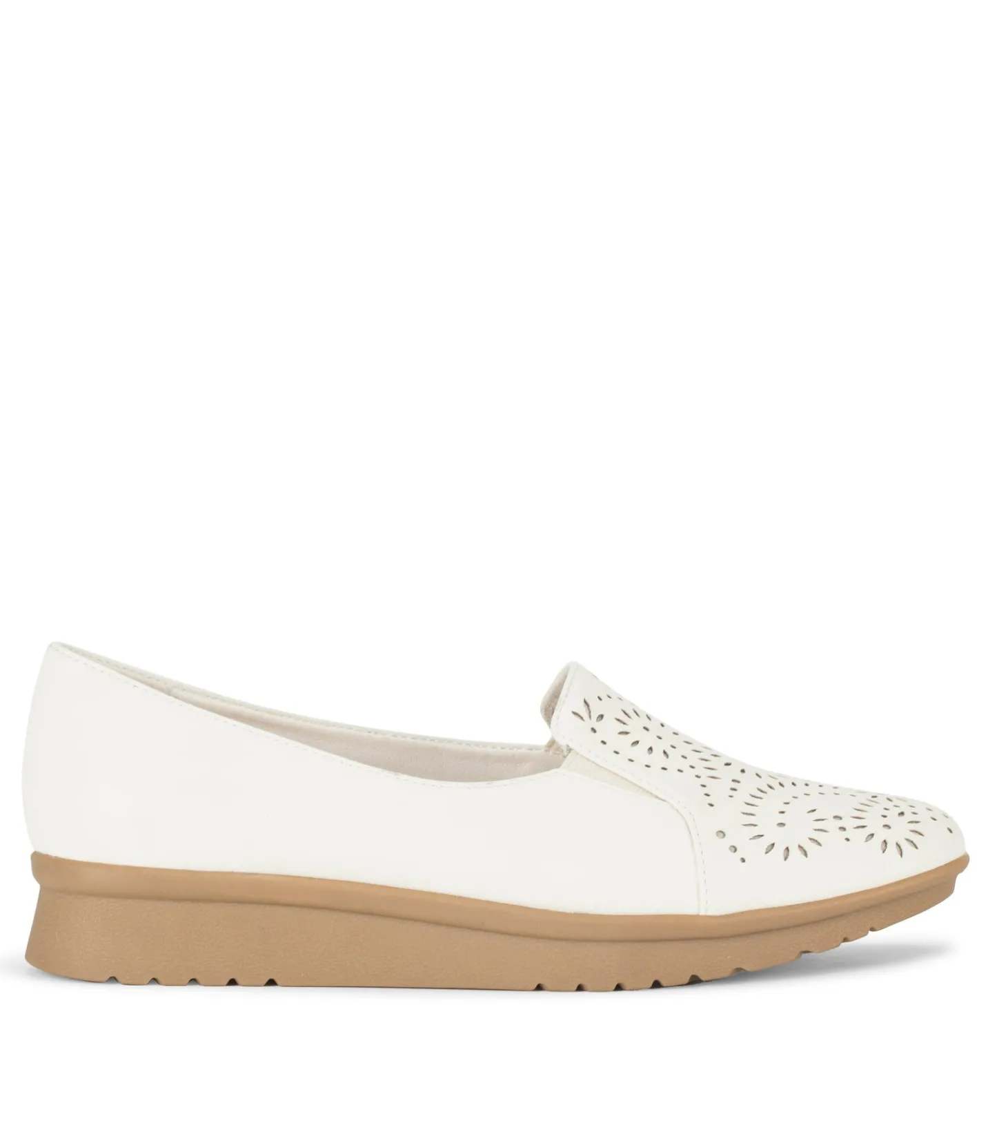 Baretraps Flats & Loafers-Amry Slip On Loafer Cream