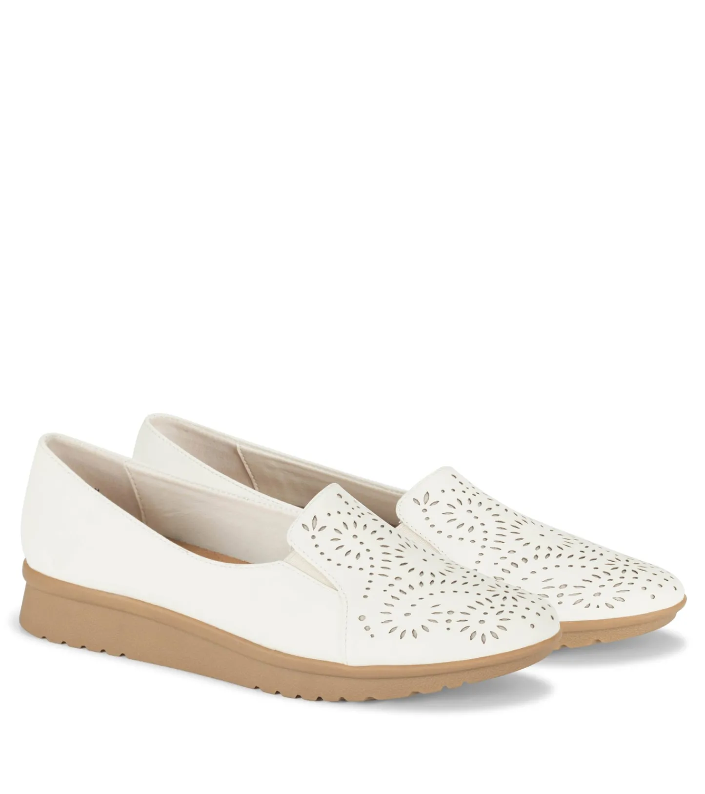 Baretraps Flats & Loafers-Amry Slip On Loafer Cream