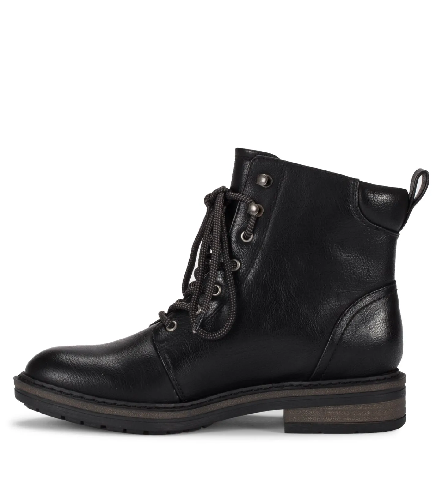 Baretraps Booties-Amysue Lace Up Bootie Black