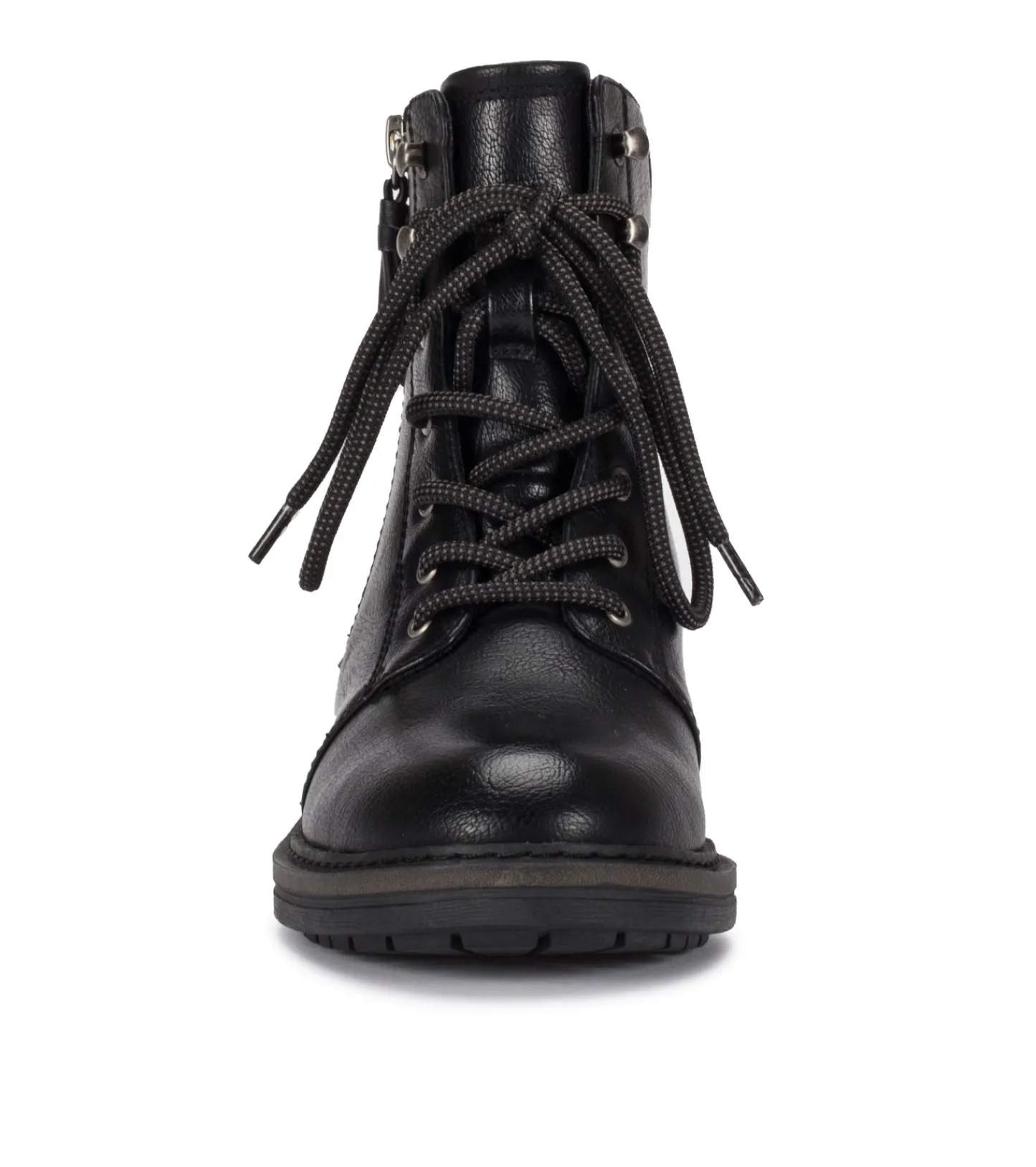 Baretraps Booties-Amysue Lace Up Bootie Black