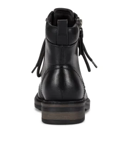 Baretraps Booties-Amysue Lace Up Bootie Black