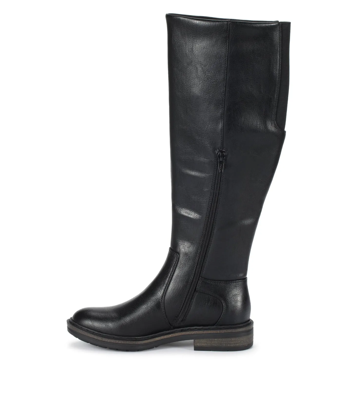 Baretraps Knee High Boots-Autumn Riding Boot Black