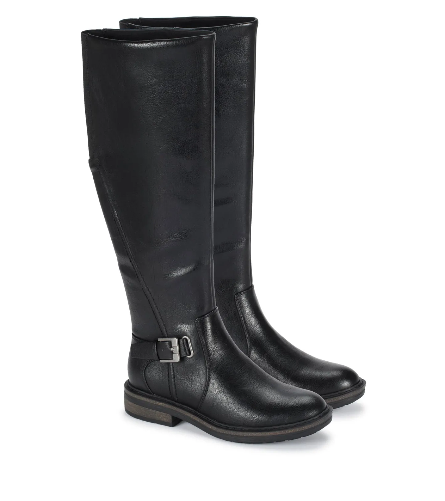 Baretraps Knee High Boots-Autumn Riding Boot Black