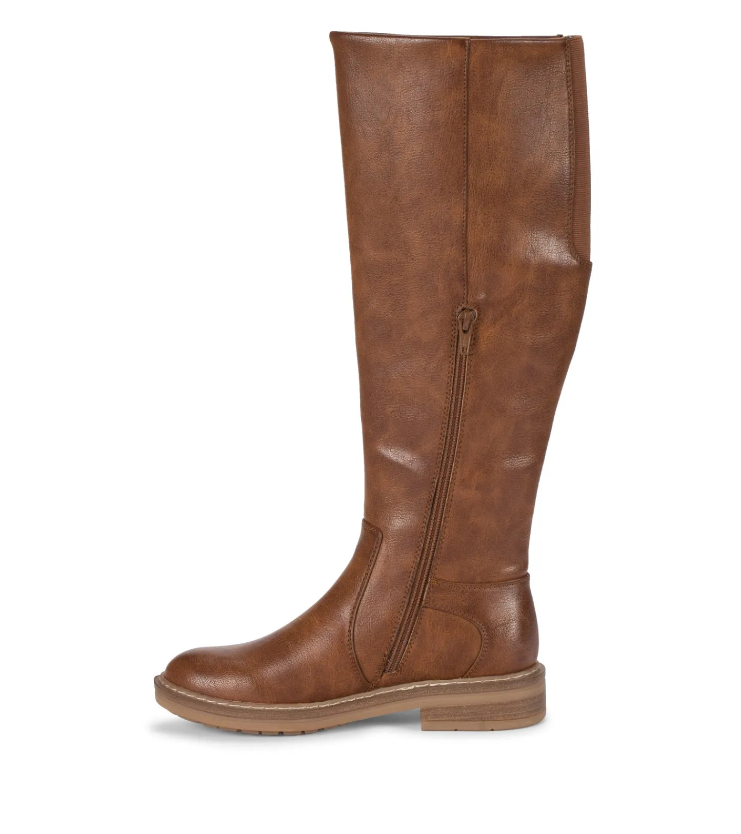 Baretraps Knee High Boots-Autumn Riding Boot Cognac