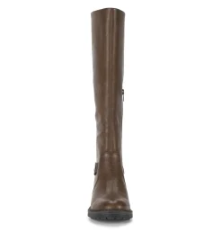 Baretraps Knee High Boots-Autumn Riding Boot Mushroom