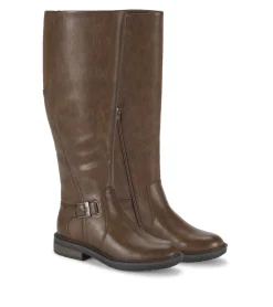 Baretraps Knee High Boots-Autumn Riding Boot Mushroom