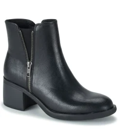 Baretraps Booties-Avery Block Heel Bootie Black
