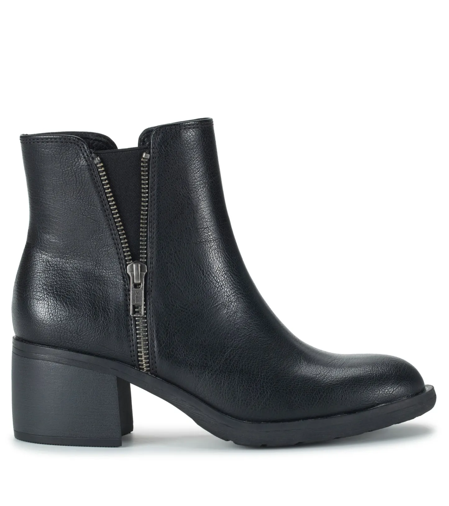 Baretraps Booties-Avery Block Heel Bootie Black