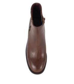 Baretraps Booties-Avery Block Heel Bootie Oak