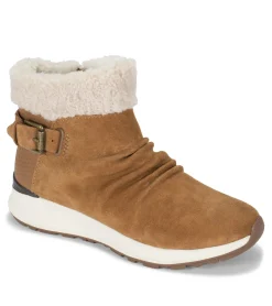 Baretraps Booties|Cold Weather Boots-Becki Cold Weather Bootie CognacMultiSuede