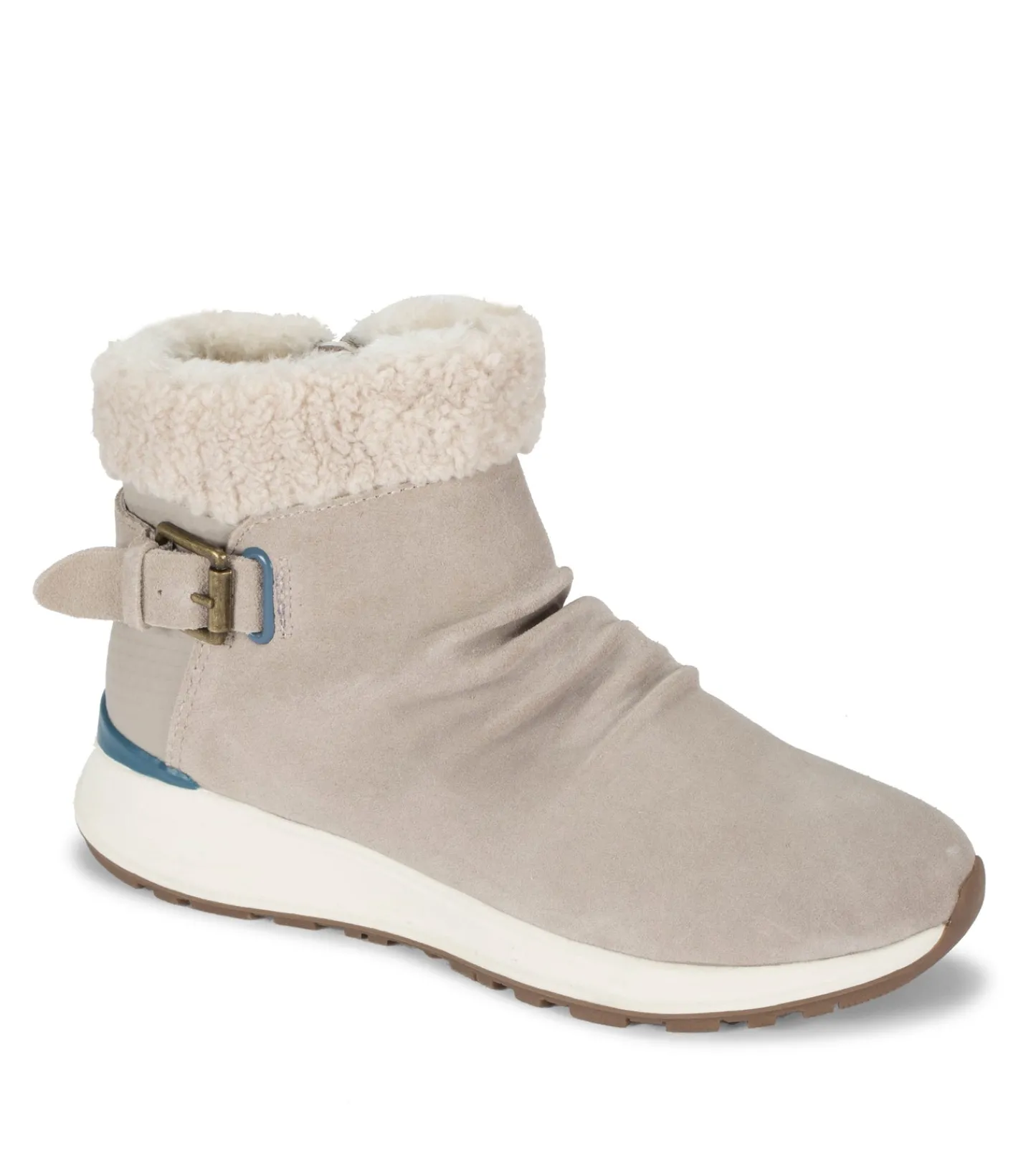 Baretraps Booties|Cold Weather Boots-Becki Cold Weather Bootie StoneSuede