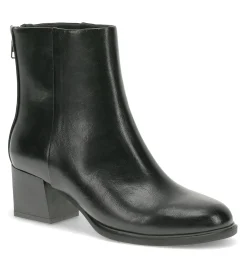 Baretraps Booties-Bessie Block Heel Bootie Black