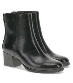 Baretraps Booties-Bessie Block Heel Bootie Black