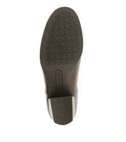 Baretraps Booties-Bessie Block Heel Bootie Bloodstone