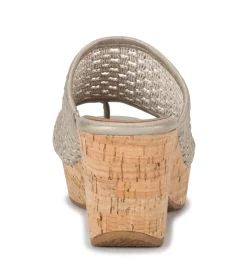 Baretraps Wedge Sandals|Slides & Slip On Sandals-Bethie Wedge Sandal Champagne