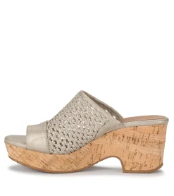 Baretraps Wedge Sandals|Slides & Slip On Sandals-Bethie Wedge Sandal Champagne