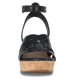 Baretraps Wedge Sandals-Bonita Wedge Sandal Black