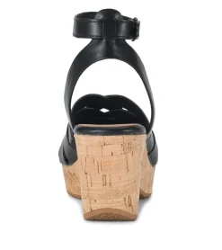 Baretraps Wedge Sandals-Bonita Wedge Sandal Black