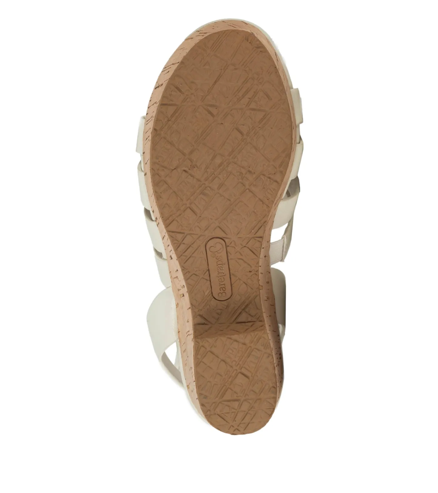 Baretraps Wedge Sandals-Bonita Wedge Sandal Cream