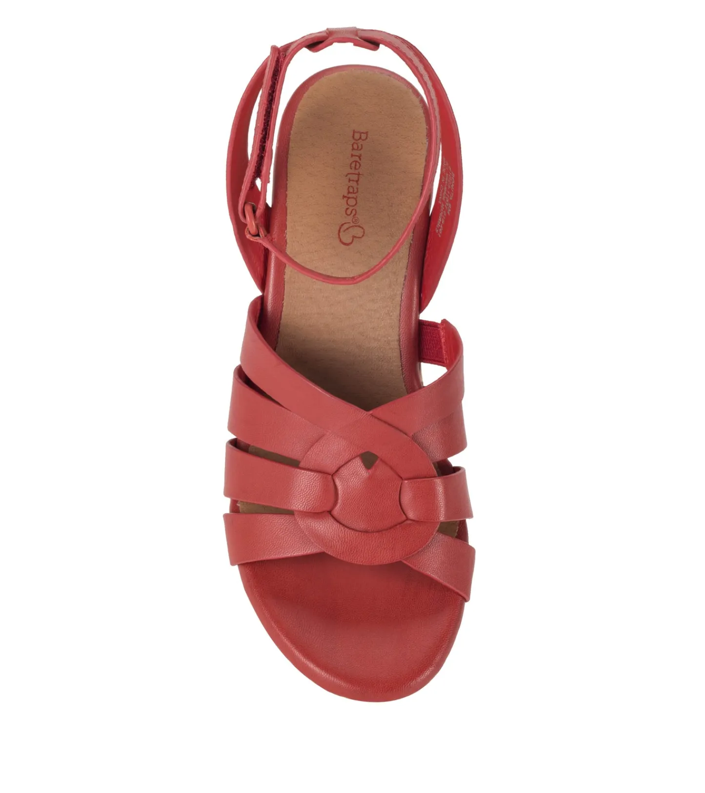 Baretraps Wedge Sandals-Bonita Wedge Sandal Red