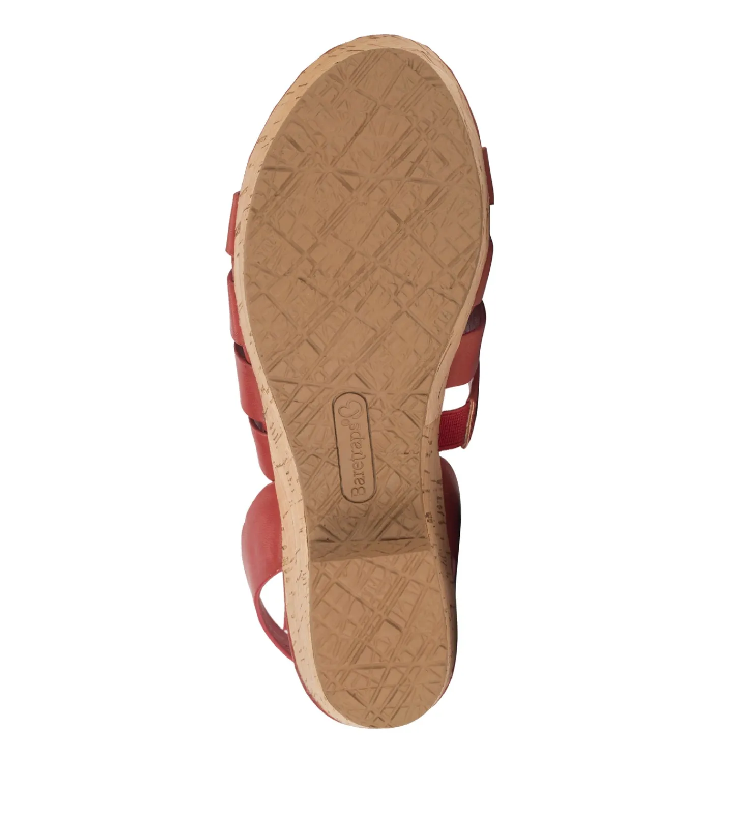 Baretraps Wedge Sandals-Bonita Wedge Sandal Red