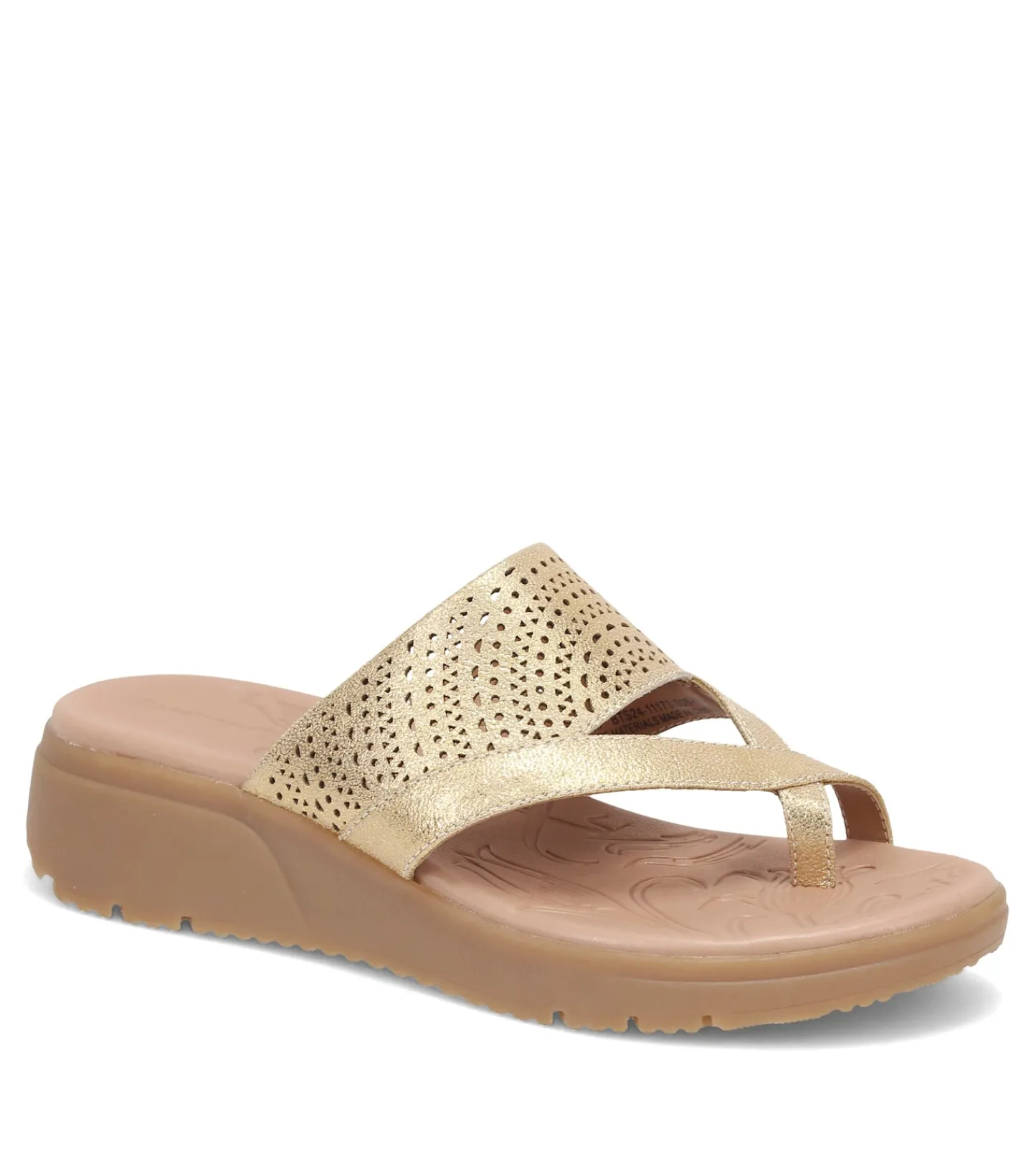 Baretraps Slides & Slip On Sandals-Brett Slide Sandal OldGold