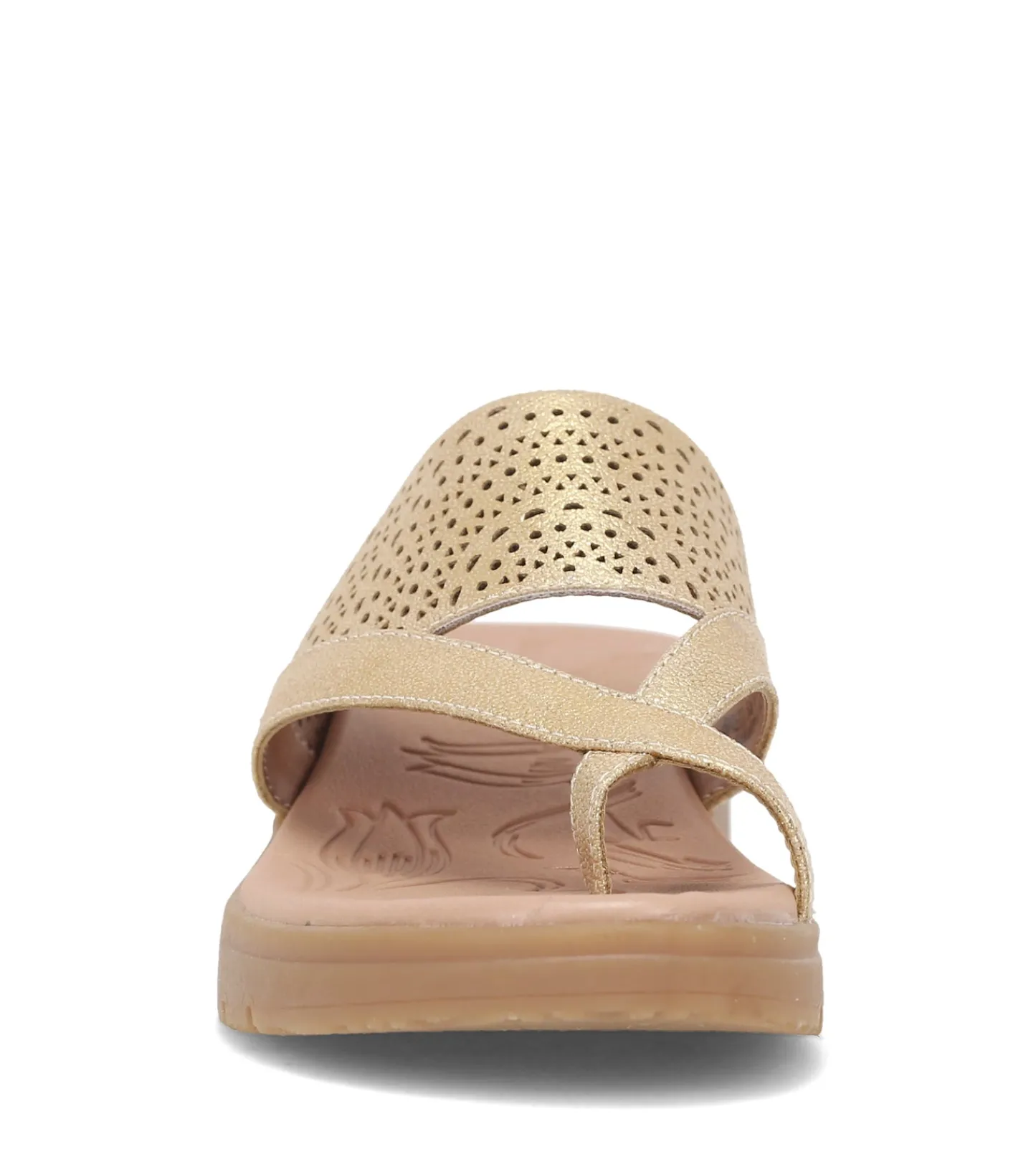 Baretraps Slides & Slip On Sandals-Brett Slide Sandal OldGold
