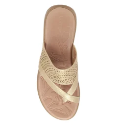 Baretraps Slides & Slip On Sandals-Brett Slide Sandal OldGold
