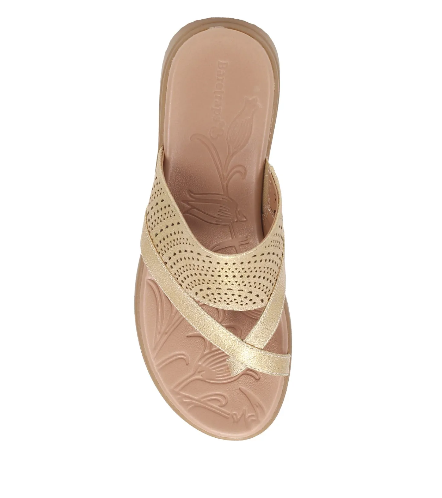 Baretraps Slides & Slip On Sandals-Brett Slide Sandal OldGold