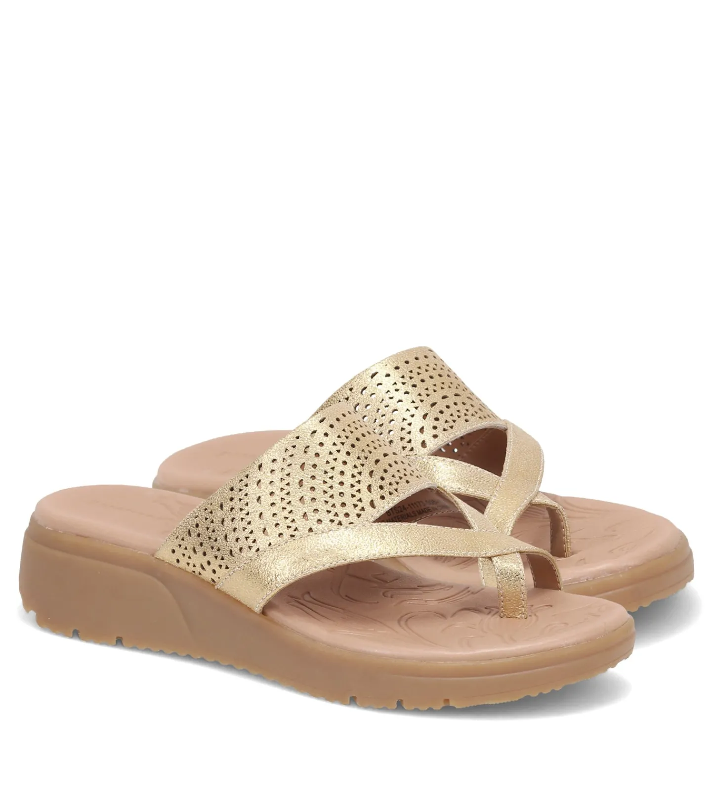Baretraps Slides & Slip On Sandals-Brett Slide Sandal OldGold