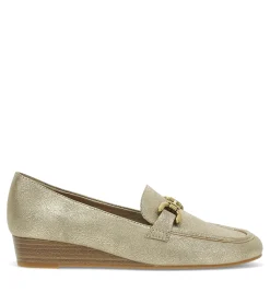 Baretraps Flats & Loafers|Dress Shoes-Caddie Loafer LightChampagne