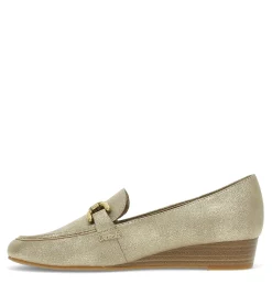 Baretraps Flats & Loafers|Dress Shoes-Caddie Loafer LightChampagne