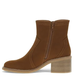 Baretraps Booties-Calloway Block Heel Bootie Nutshell