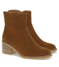 Baretraps Booties-Calloway Block Heel Bootie Nutshell