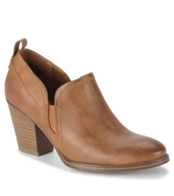 Baretraps Booties-Caroline Ankle Bootie Cognac