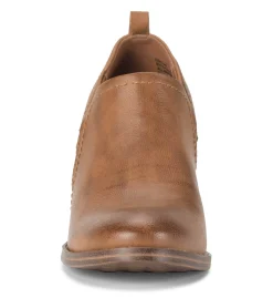 Baretraps Booties-Caroline Ankle Bootie Cognac