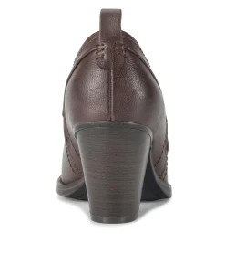 Baretraps Booties-Caroline Ankle Bootie DarkBrown