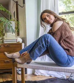 Baretraps Booties-Caroline Ankle Bootie LightMushroom