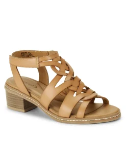 Baretraps Classic Comfort Sandals-Celina Block Heel Sandal Dune
