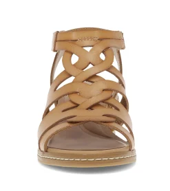 Baretraps Classic Comfort Sandals-Celina Block Heel Sandal Dune